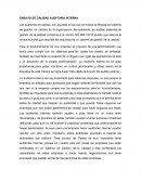 ENSAYO DE CALIDAD AUDITORIA INTERNA