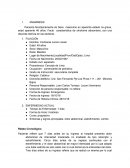 Modelo de historia clínica