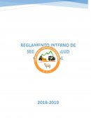 REGLAMENTO INTERNO SEGURIDAD OCUPACIONAL