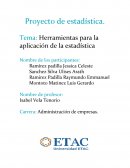 Herramientas para la aplicación de la estadística