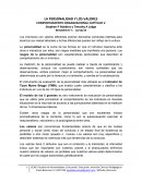 LA PERSONALIDAD Y LOS VALORES COMPORTAMIENTO ORGANZACIONAL CAPÍTULO V