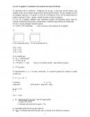 Ley de Avogadro: Constante Universal de los Gases Perfectos