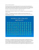 ¿Qué es el enlace químico?