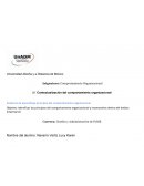 U1 Contextualización del comportamiento organizacional