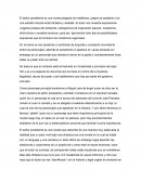 EL SEÑOR PRESIDENTE