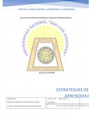 ESTRATEGIAS DEL APRENDIZAJE