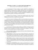 SINTESIS: EL ARTE Y LA CIENCIA DE FIJAR OBJETIVO