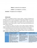 Fundamentos de la investigacion. Paradigmas de la investigación