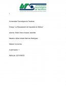 Ensayo “La Recaudación de Impuestos en México”