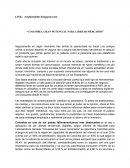 Colombia, gran potencial para liderar mercados