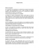 Los Codigos Eticos de un Licenciado