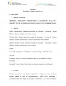 PROPUESTA EDUCATIVA MEJORANDO LA AUTOESTIMA SEGÚN LA PERCEPCIÓN DE MUJERES DIAGNOSTICADAS CON CÁNCER DE MAMA