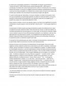 Comentario literario “El almohadón de Plumas”