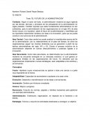 Texto “EL FUTURO DE LA ADMINISTRACIÓN”