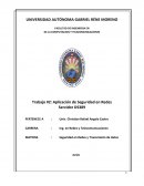 Trabajo #2: Aplicación de Seguridad en Redes