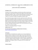GESTION DE LA INFORMACION A TRAVES DE LAS HERRAMIENTAS WEB 2.0