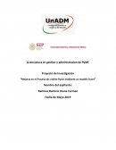 Proyecto de Investigación “Mejoras en el Proceso de credito Pyme mediante un modelo Score”