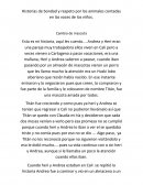 Historias de bondad y respeto por los animales contadas en las voces de los niños