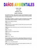 Daños ambientales, obra teatral