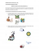 DISEÑO DE LA BASE DE DATOS PARA BUCAENVIOS S.A