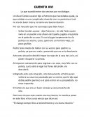 CUENTO XVI Lo que sucedió entre dos vecinos por no dialogar