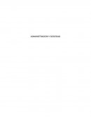 Administracion y sociedad