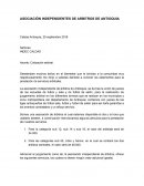 ASOCIACIÓN INDEPENDIENTES DE ARBITROS DE ANTIOQUIA