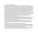 ¿Qué es la globalización?