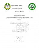Determinación de la constante de disolución del ácido acético