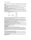 ESTADISTICA APLICADA A LOS PRINCIPIOS DE LA ADMINISTRACION DE RIESGO Y RENDIMIENTO