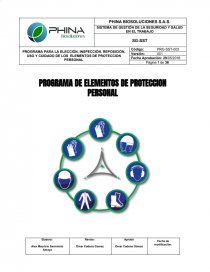 Programa de EPP. Página 1