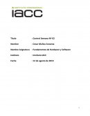 Control semana Nº2 Fundamentos de Hardware y Software