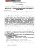 INSTANCIA MULTISECTORIAL DE LUCHA CONTRA LA VIOLENCIA HACIA LAS MUJERES Y LOS INTEGRANTES DEL GRUPO FAMILIAR DE LA PROVINCIA DE HUANCA SANCOS