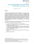ECUADOR PERSPECTIVA ECONÓMICA FINANCIERA AÑOS 2015 - 2016