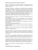 Resumen El enfoque de derechos humanos en el desarrollo