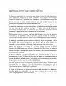 DESARROLLO SUSTENTABLE Y CAMBIO CLIMÁTICO
