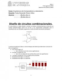 Arquitectura de computadores calculadora. Página 1