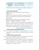 Gestión de la seguridad y la salud en el trabajo