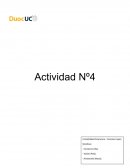 Actividad 4 Objetivo: Reconocer las bases de la contabilidad