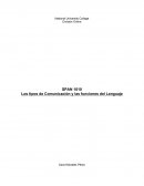 Los tipos de Comunicación y las funciones del Lenguaje