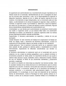 Administración. Puntos importantes