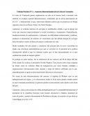 Análisis internacional de la Crisis de Venezuela