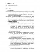 Los Principios de la Integración
