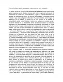 Valores familiares tabula rasa para la mejora continua de la educación