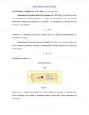 Cargas Eléctricas. INTENSIDAD CORRIENTE ELÉCTRICA