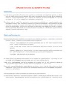 ANALISIS DE CASO: EL GERENTE RICARDO