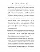 Democratización en América Latina