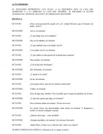 Enredos de Ordenanza Ortega (comedia). Página 1