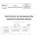 REANIMACION CARDIOPULMONAR BÀSICA