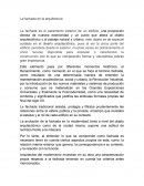La fachada en la arquitectura